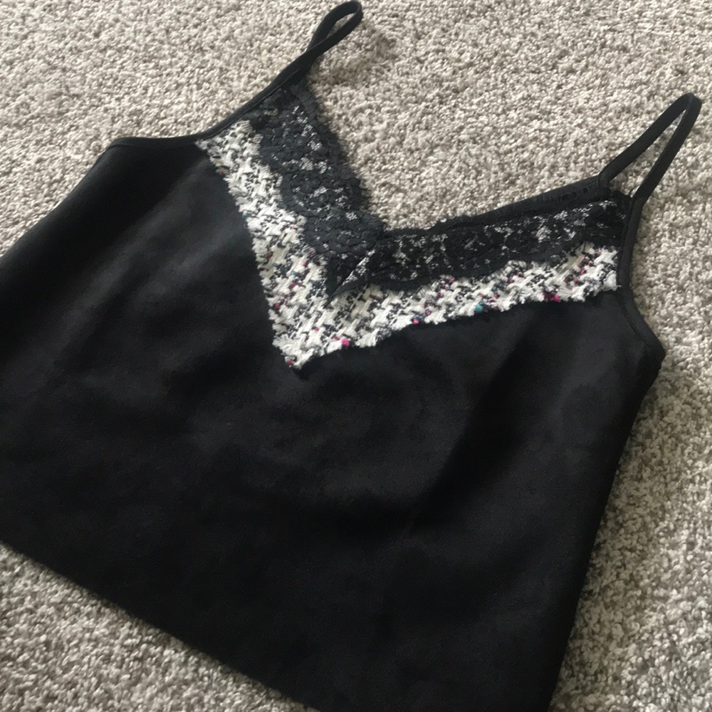 Zara Basic Black Cami - image 3